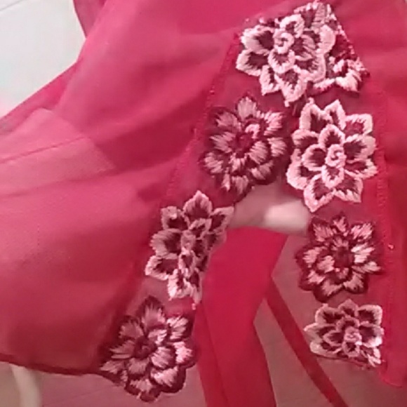 ♥️♥️NWOT Sheer & Sexy Red Nighty♥️♥️ - Picture 8 of 8